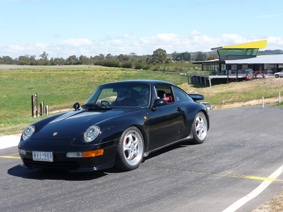 and a 1996 Porsche 993 RS Graeme Hollingsworth's XKE